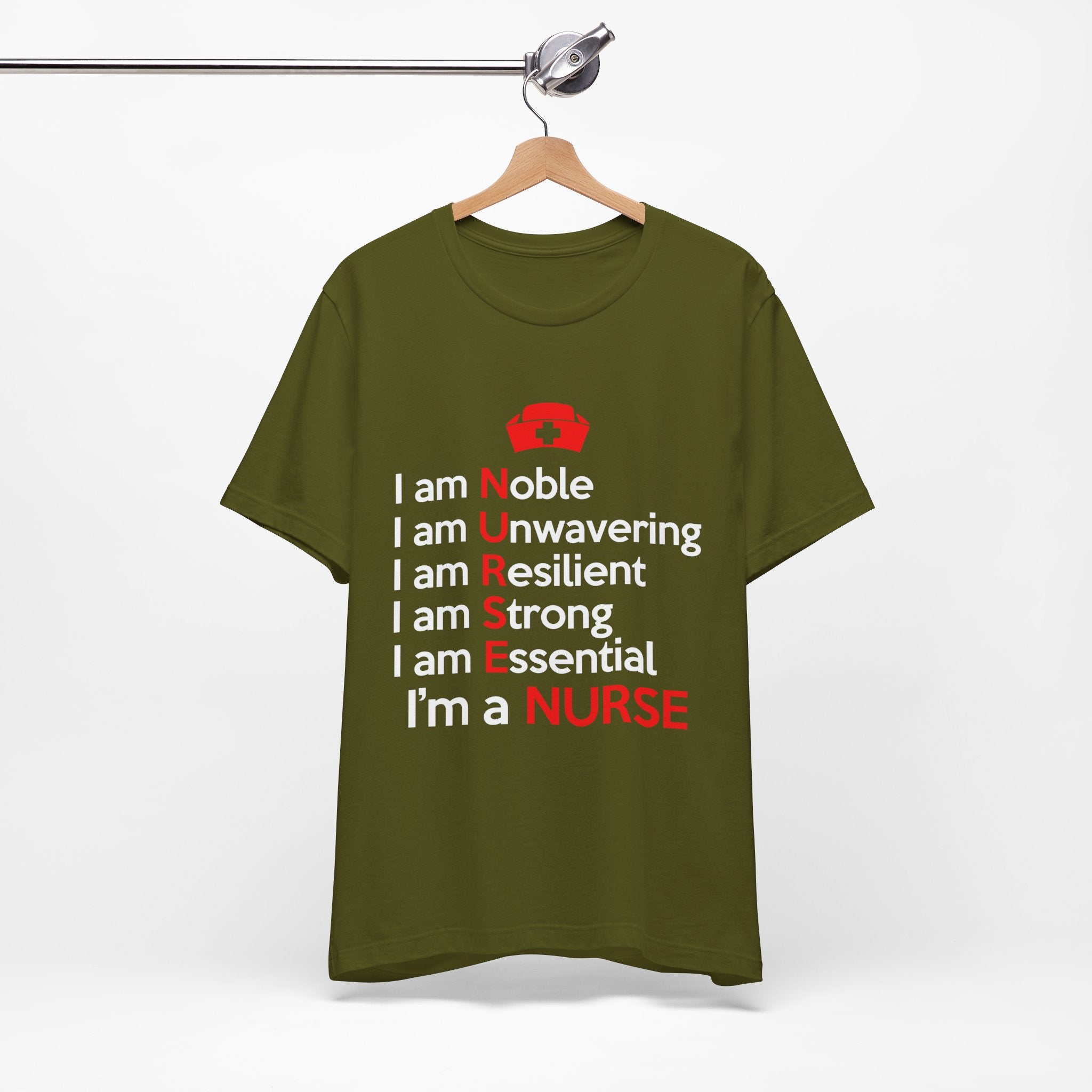 Je suis noble, je suis un tee-shirt unisexe inébranlable 