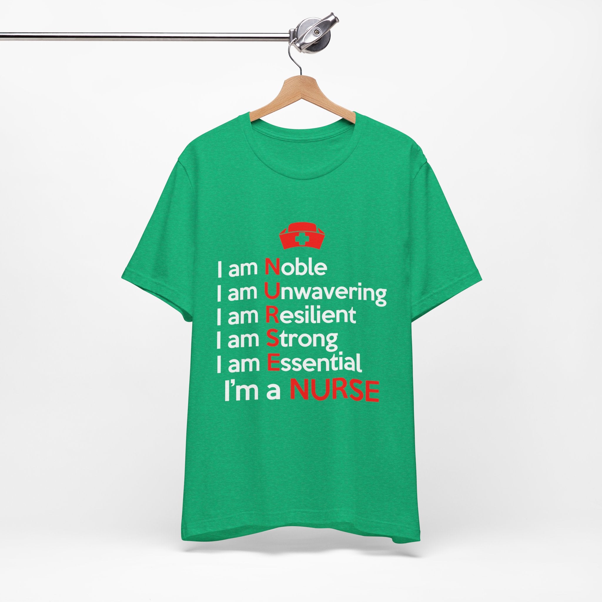 Je suis noble, je suis un tee-shirt unisexe inébranlable 