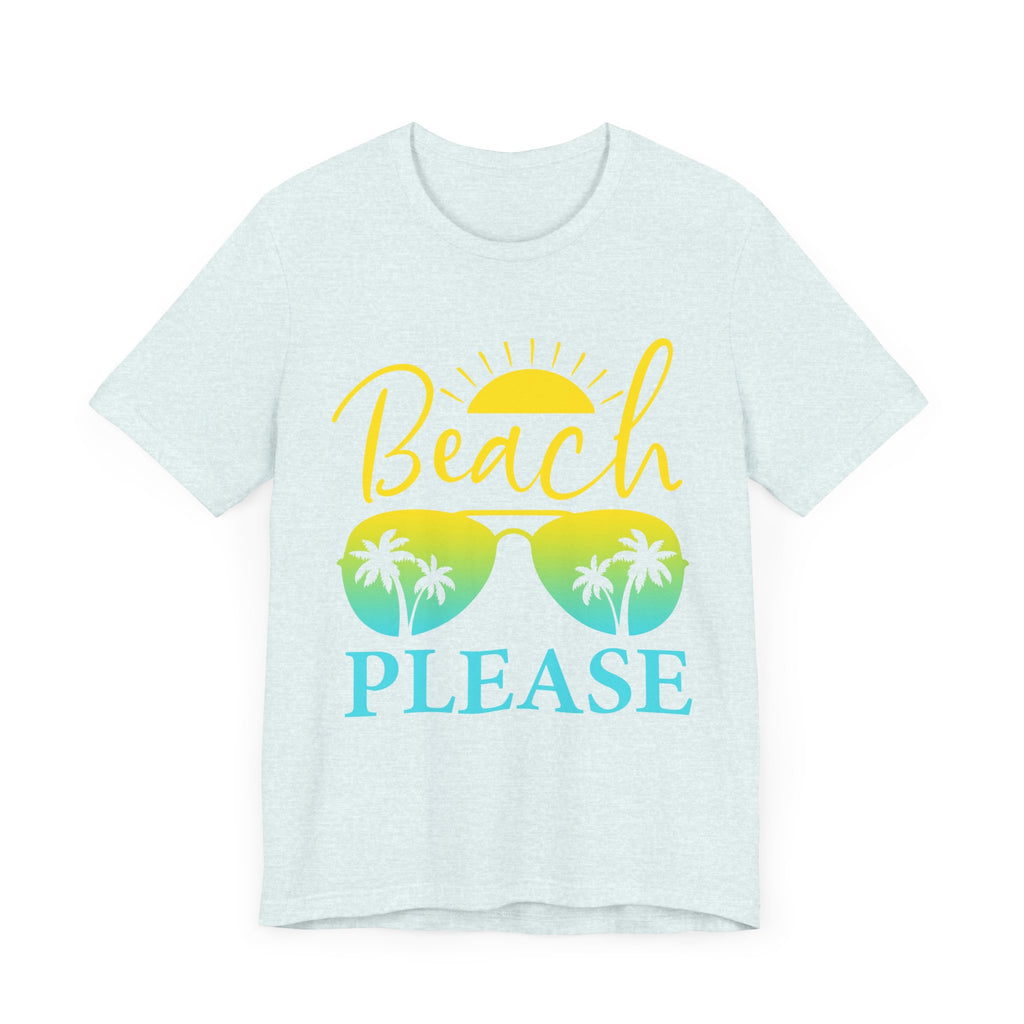 Plage s’il vous plaît Tee unisexe 