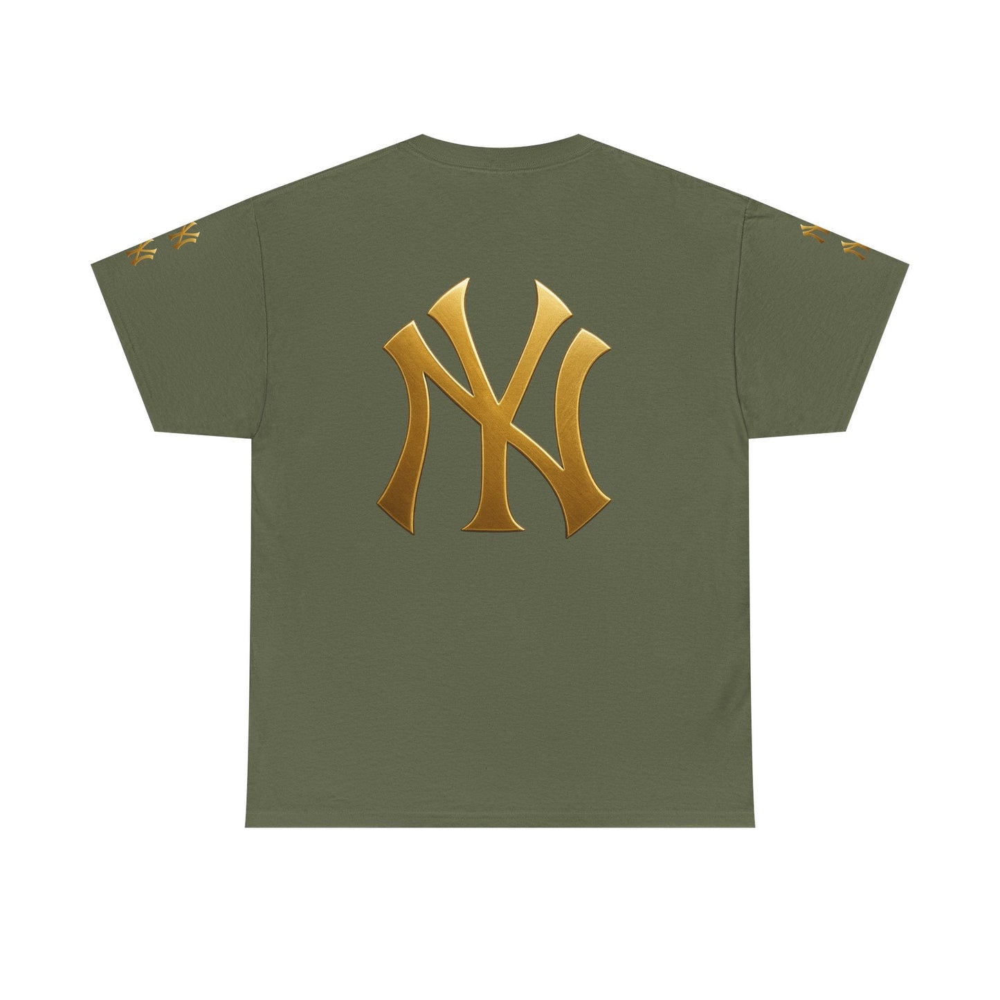 Gold Logo Unisex Heavy Cotton Tee Printify