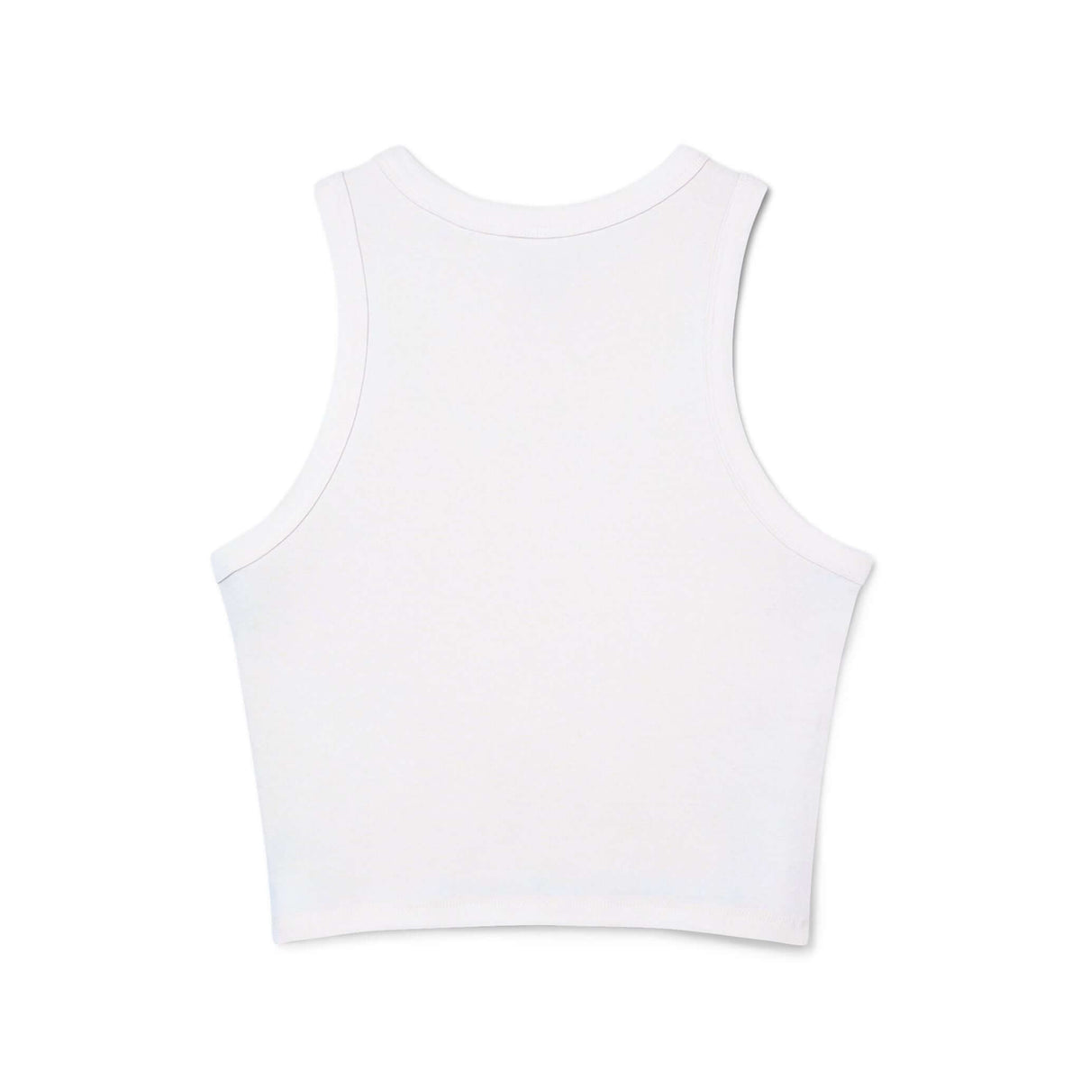 Tank Top Happy Holiday Women's Micro Rib Racer