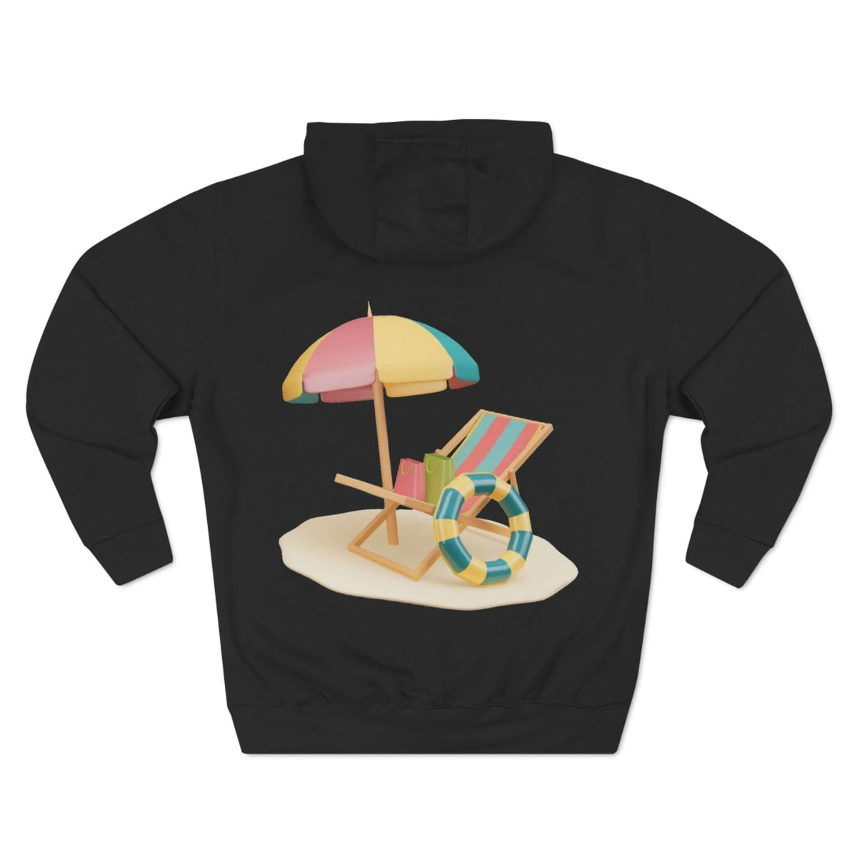 Three-Panel Hoodie - RCNSONS Resort Collection