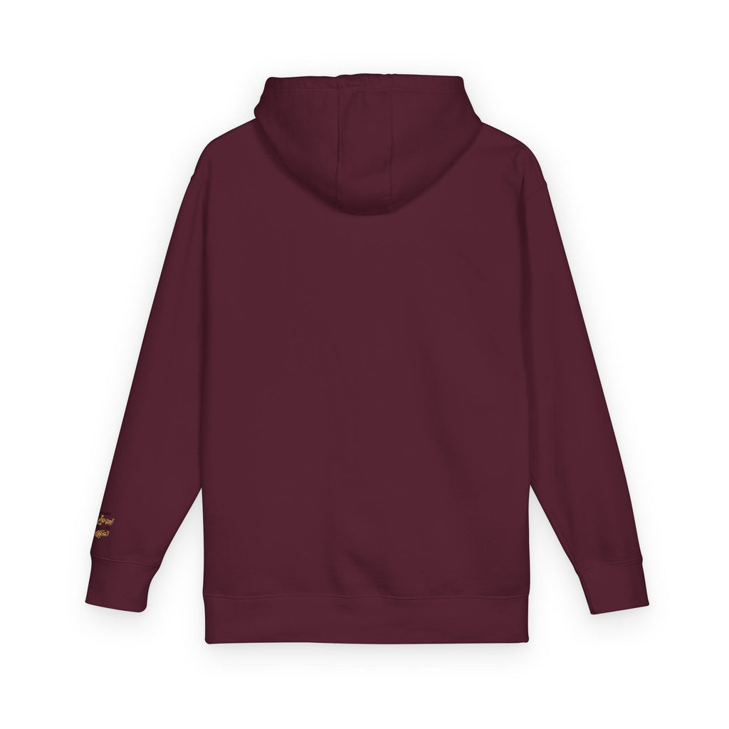 Religious Fleece Hoodie - Walking with the Lord