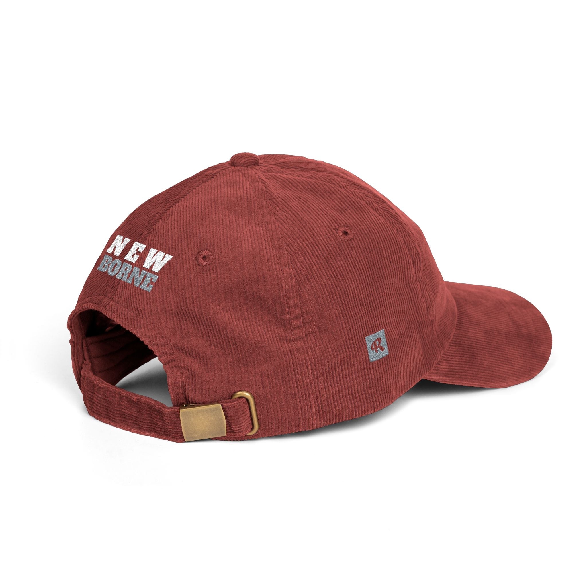 Cap Vintage Corduroy Embroidered Hat - New Borne Design Printify