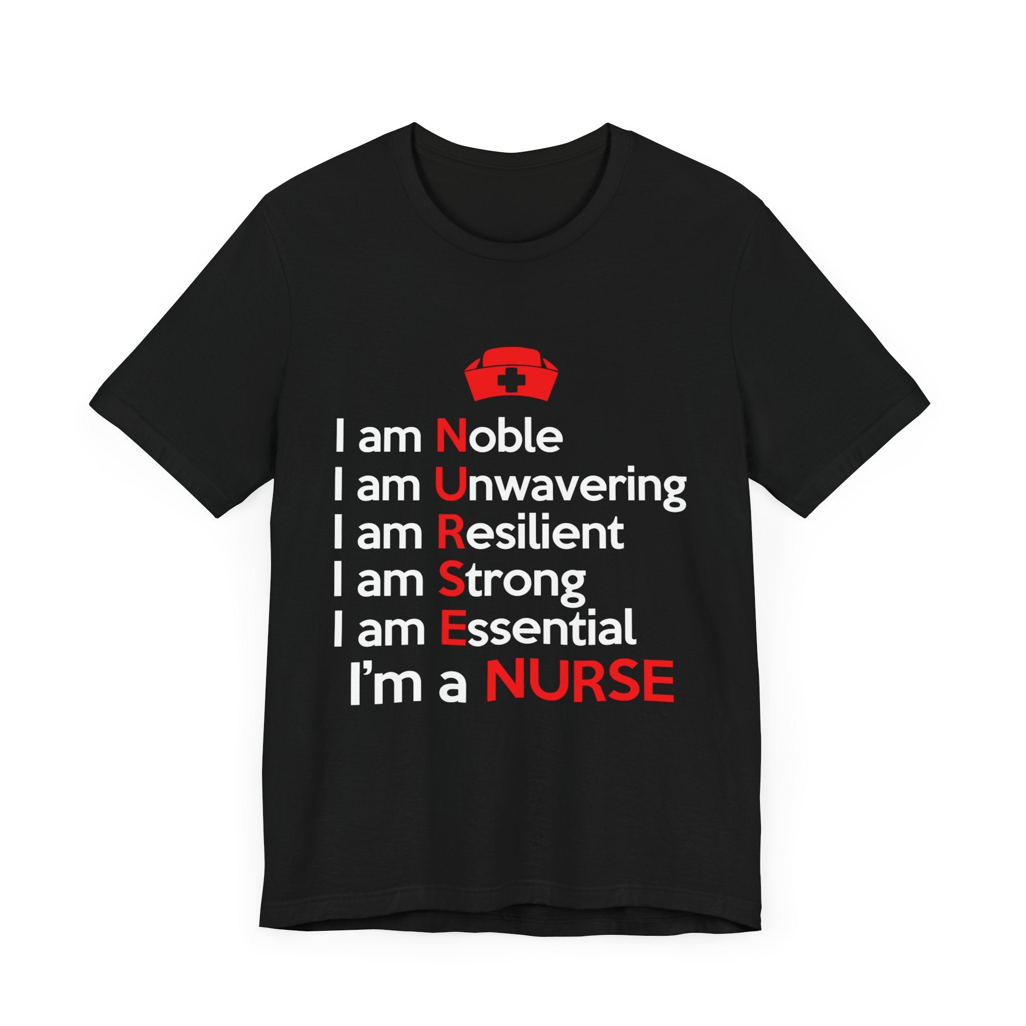 Je suis noble, je suis un tee-shirt unisexe inébranlable 