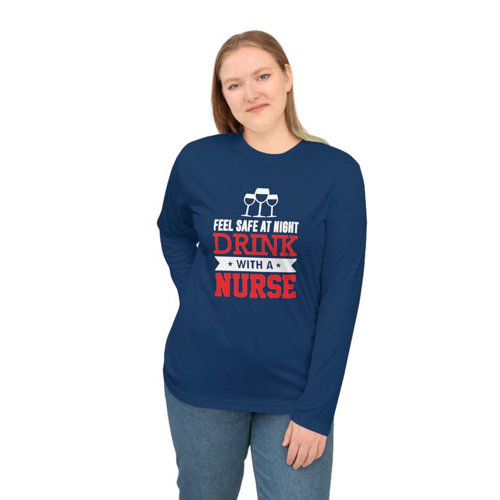 Feel Safe At Night Drink Long Sleeve