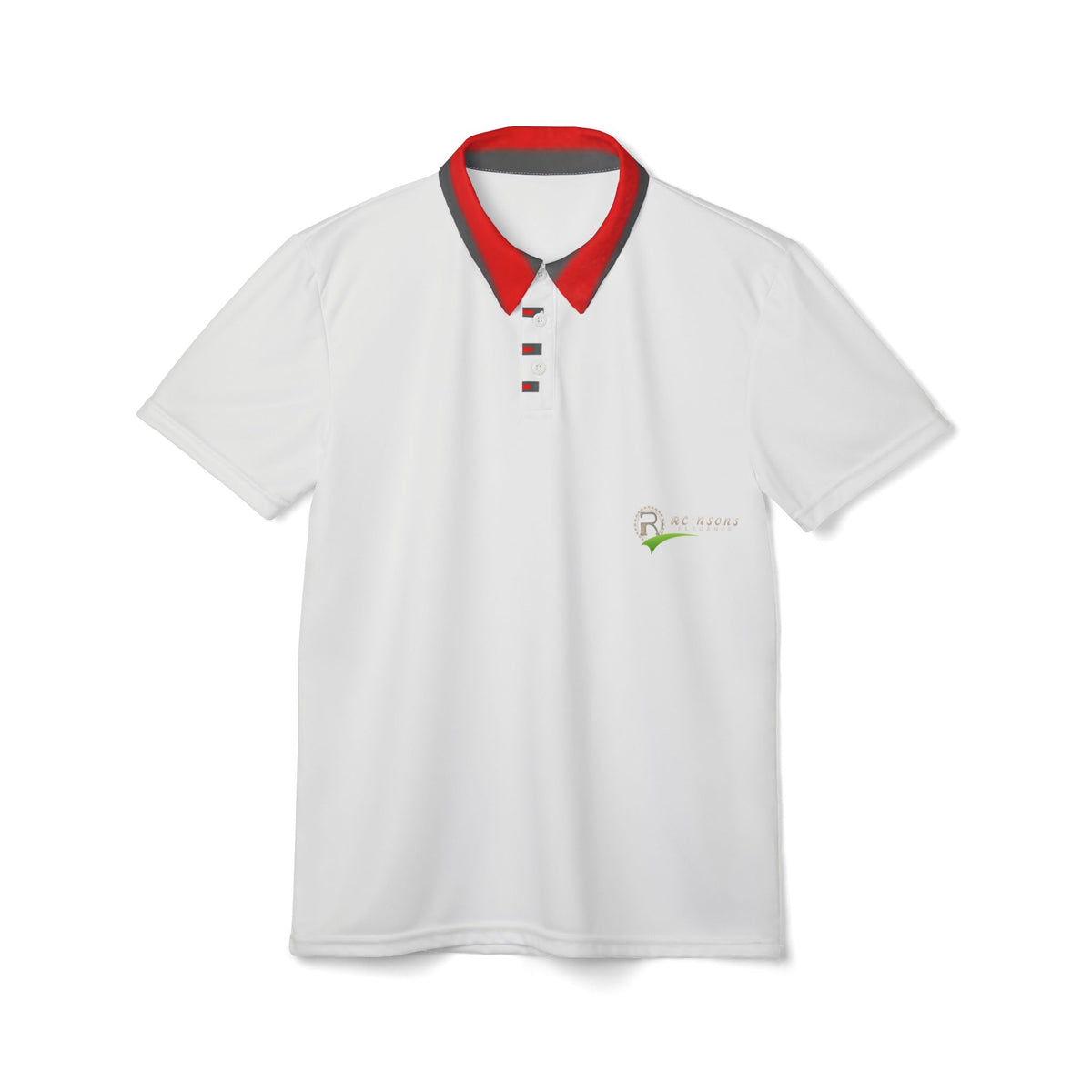 R.Elegance Schal Polo Shirt  White