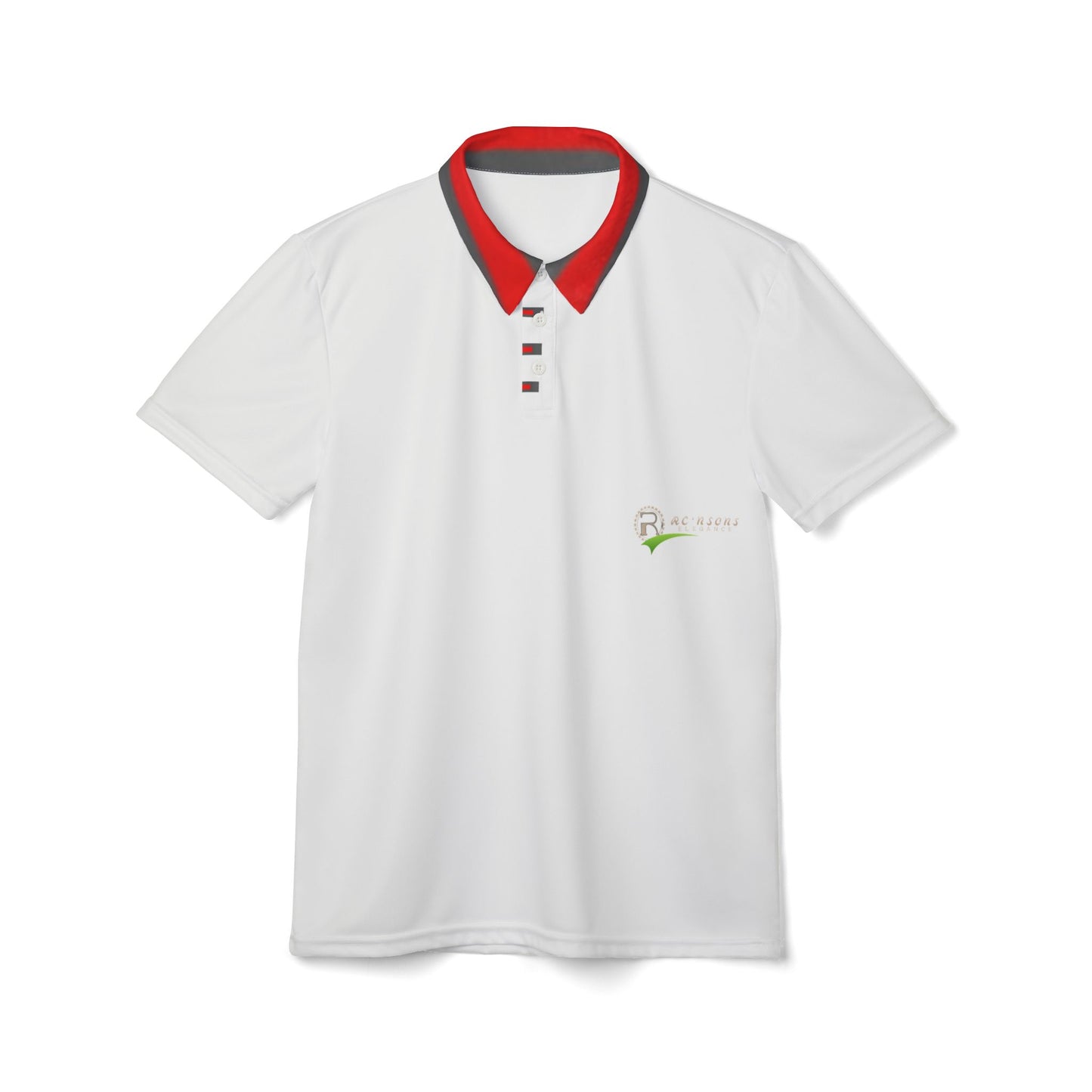 R.Elegance Schal Polo Shirt  White