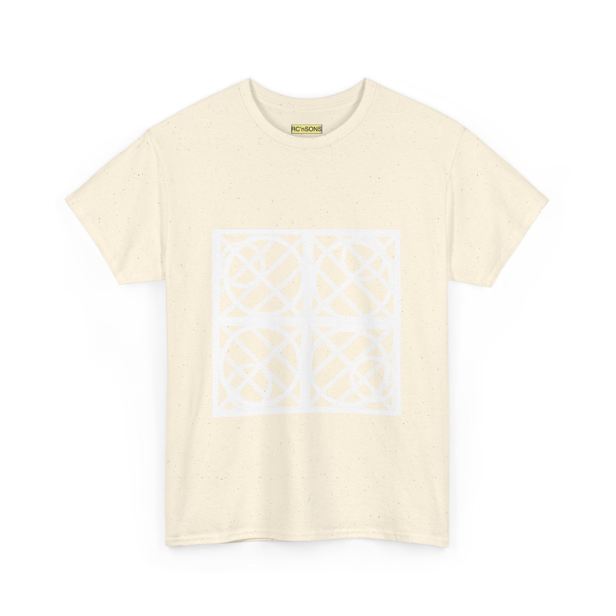 Modern Graphic Tee, Minimalist Cotton Shirt, Casual Unisex Top, Art-Inspired Clothing, Everyday Wear, Gift for Art Lovers Printify