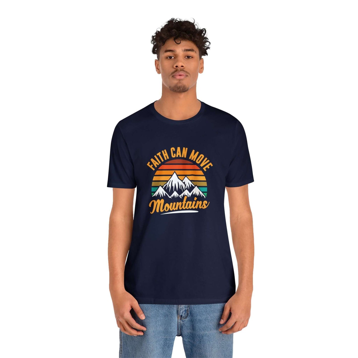 Faith Can Move Mountains Unisex Tee - RC’nSONS