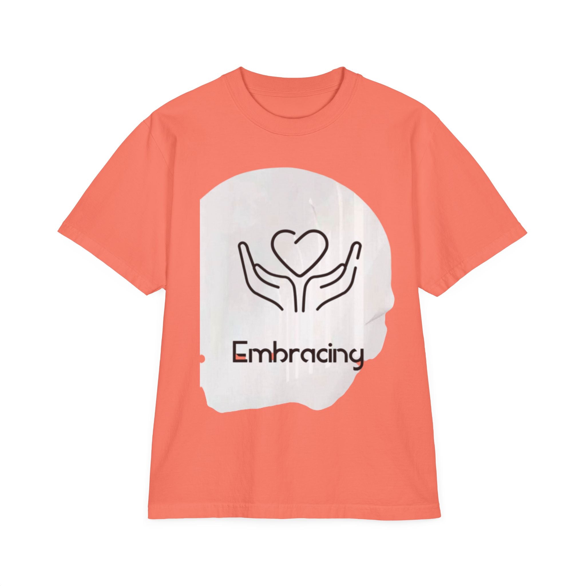 Drop-Shoulder T-Shirt Embracing Design