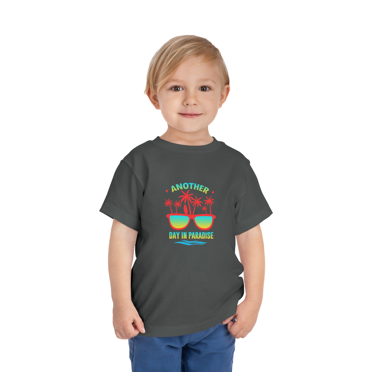 T-shirt pour tout-petits Un autre jour au paradis 