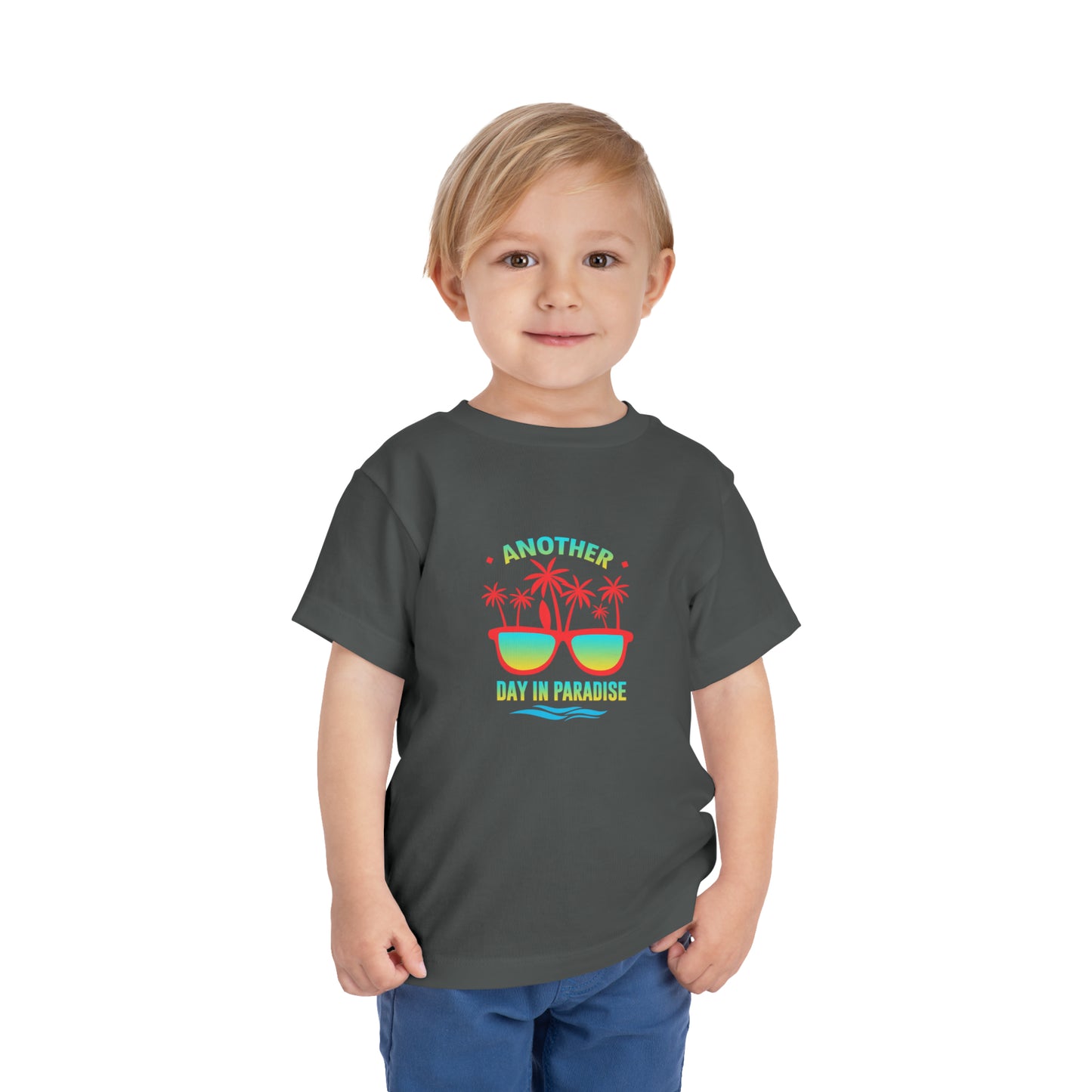T-shirt pour tout-petits Un autre jour au paradis 