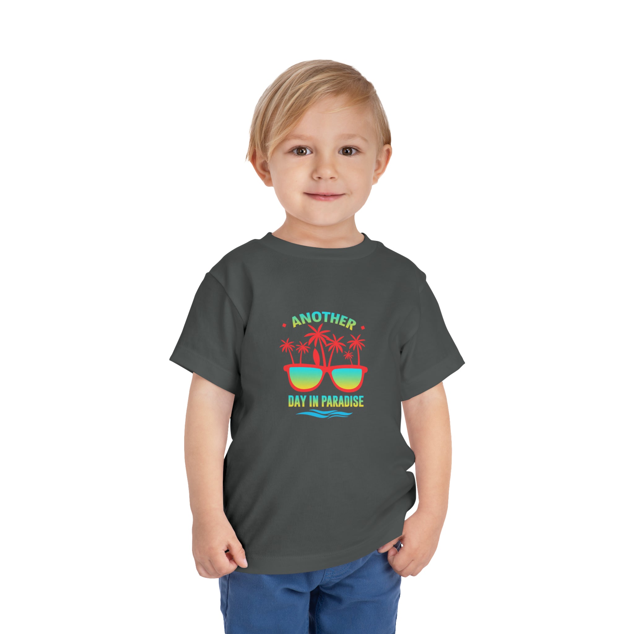 T-shirt pour tout-petits Un autre jour au paradis 
