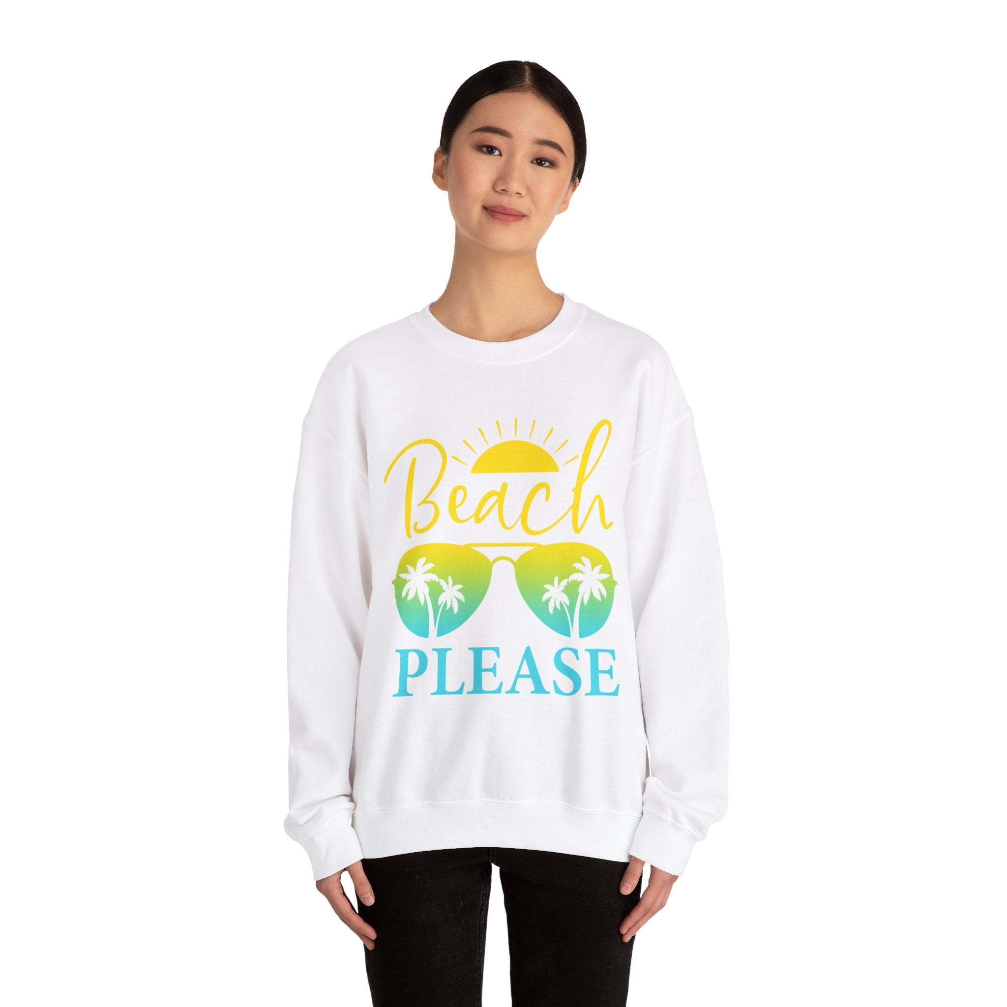 Sweat-shirt unisexe Beach Please 