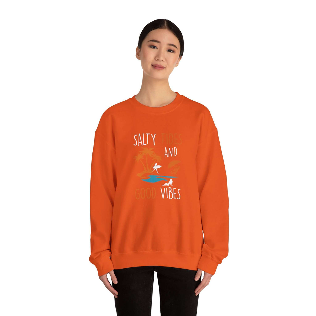 Salty Tides And Good Vibes Unisex Sweatshirt - RC’nSONS