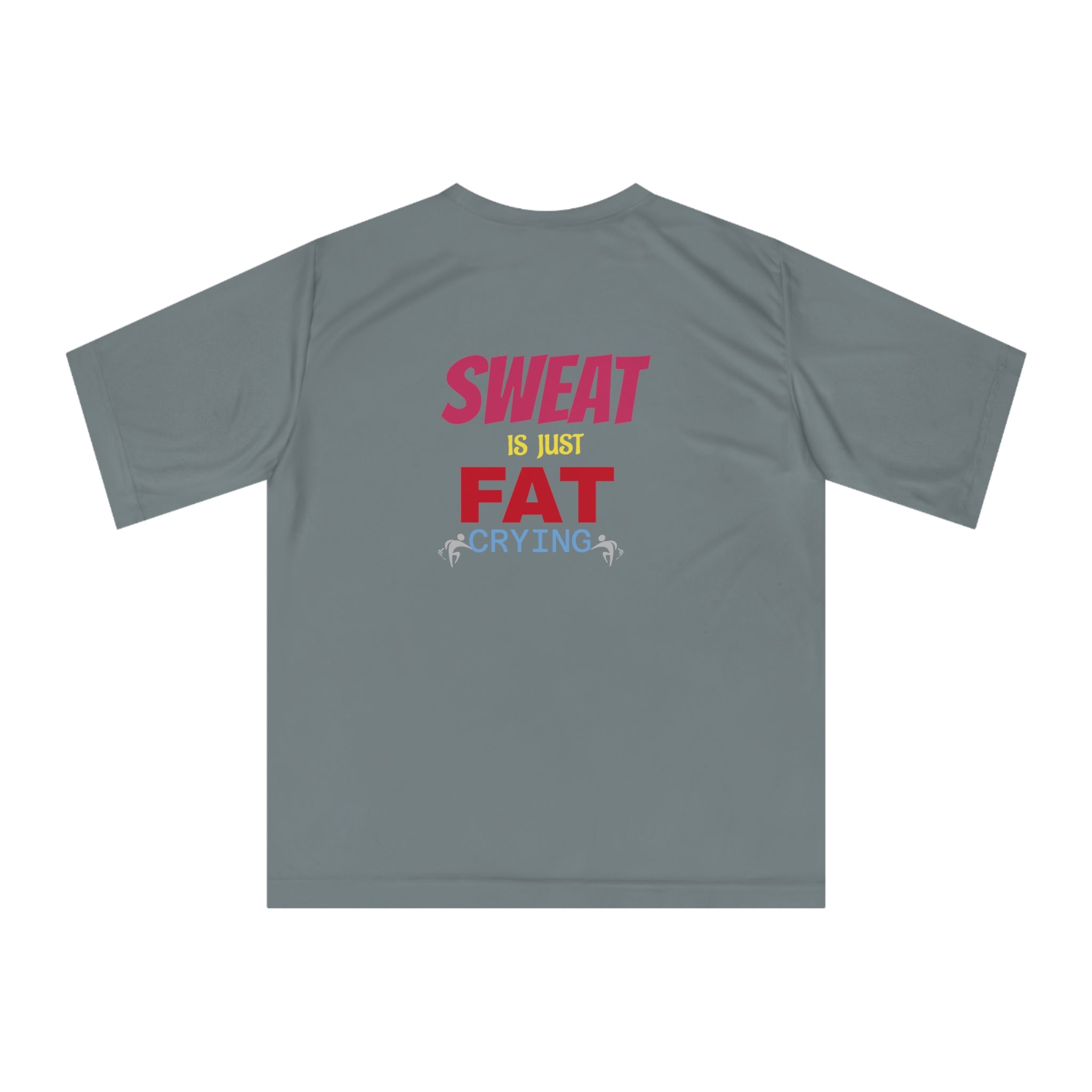 Motivational Fitness T-Shirt – Unisex Sweat is Just Fat Crying, Gym Apparel, Workout Shirt, Activewear, Gift for Fitness Enthusiasts Printify
