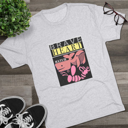 Brave Heart Tri-Blend Unisex T-Shirt