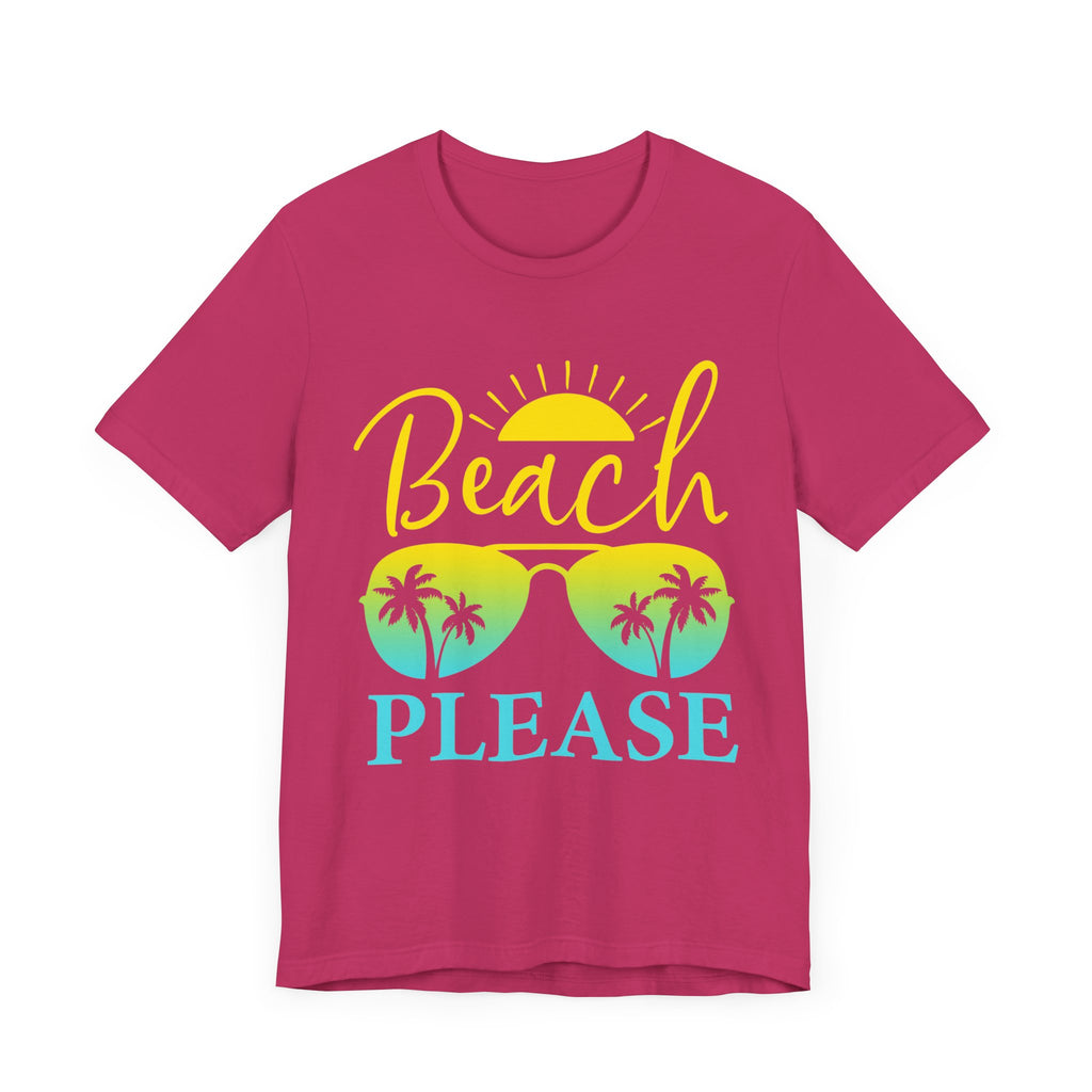 Plage s’il vous plaît Tee unisexe 