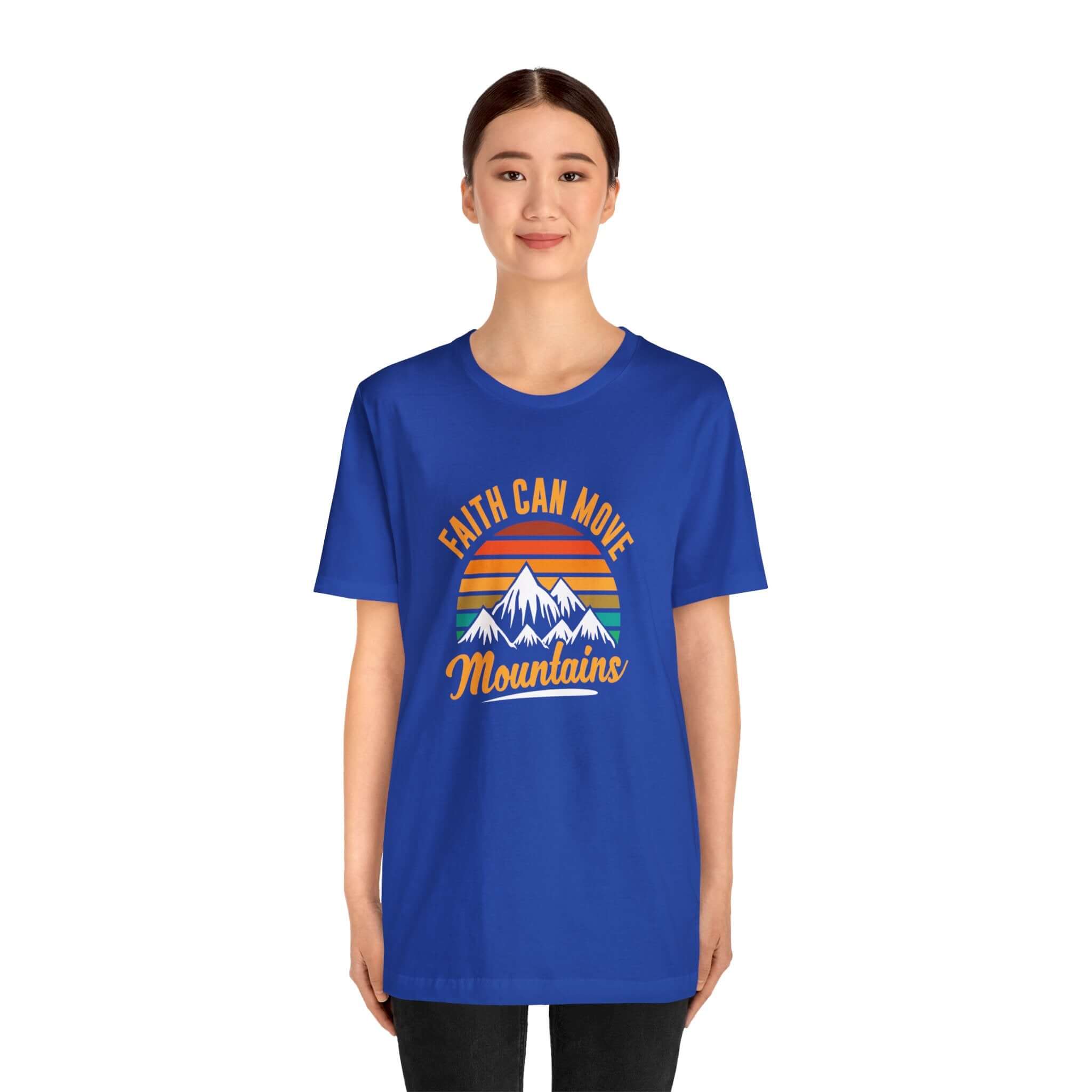 Faith Can Move Mountains Unisex Tee - RC’nSONS