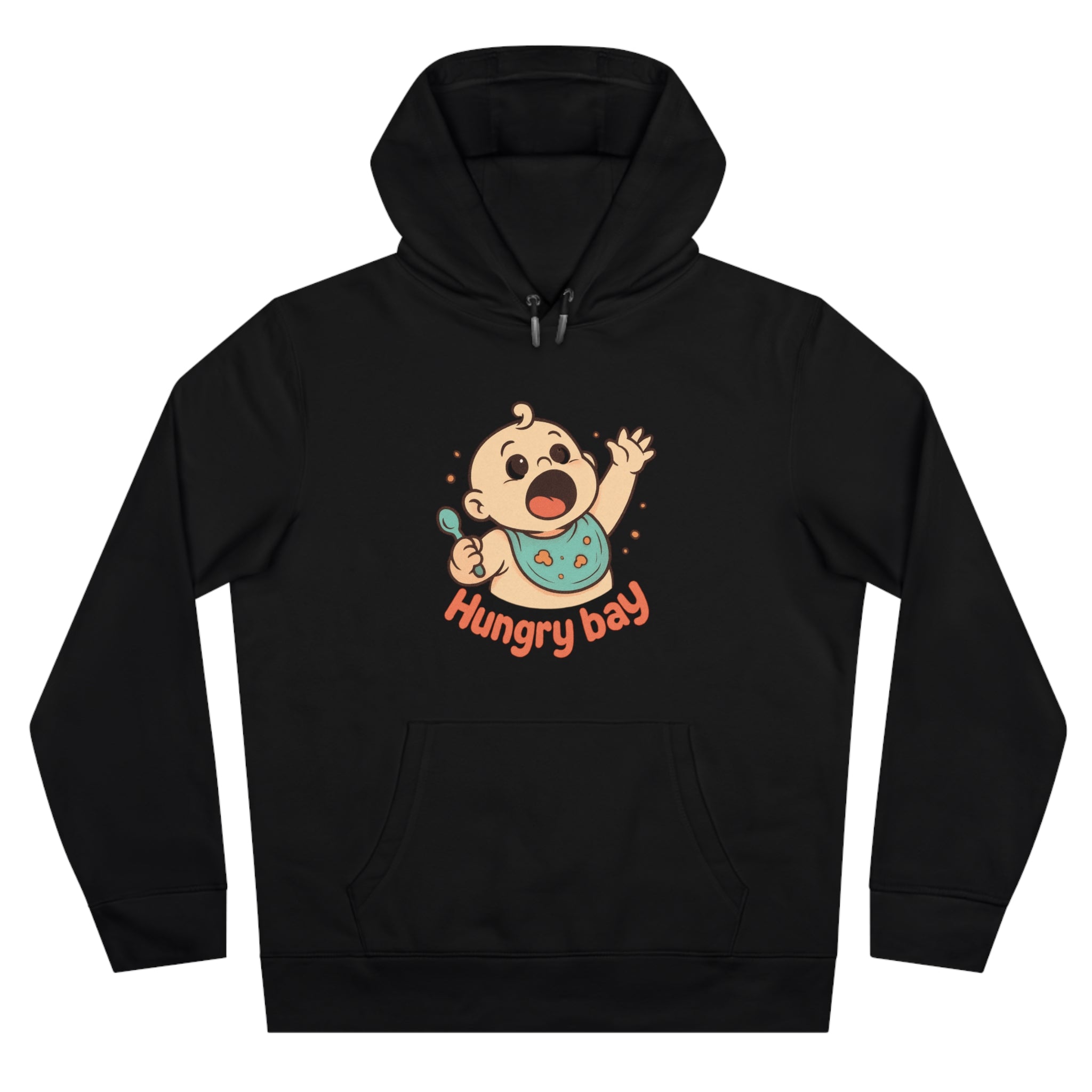 Cute Baby Feeding Hoodie Printify
