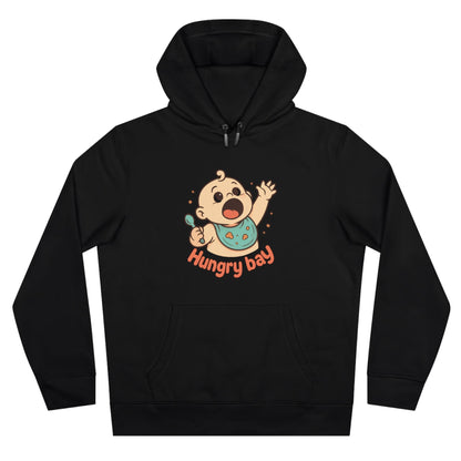 Cute Baby Feeding Hoodie Printify