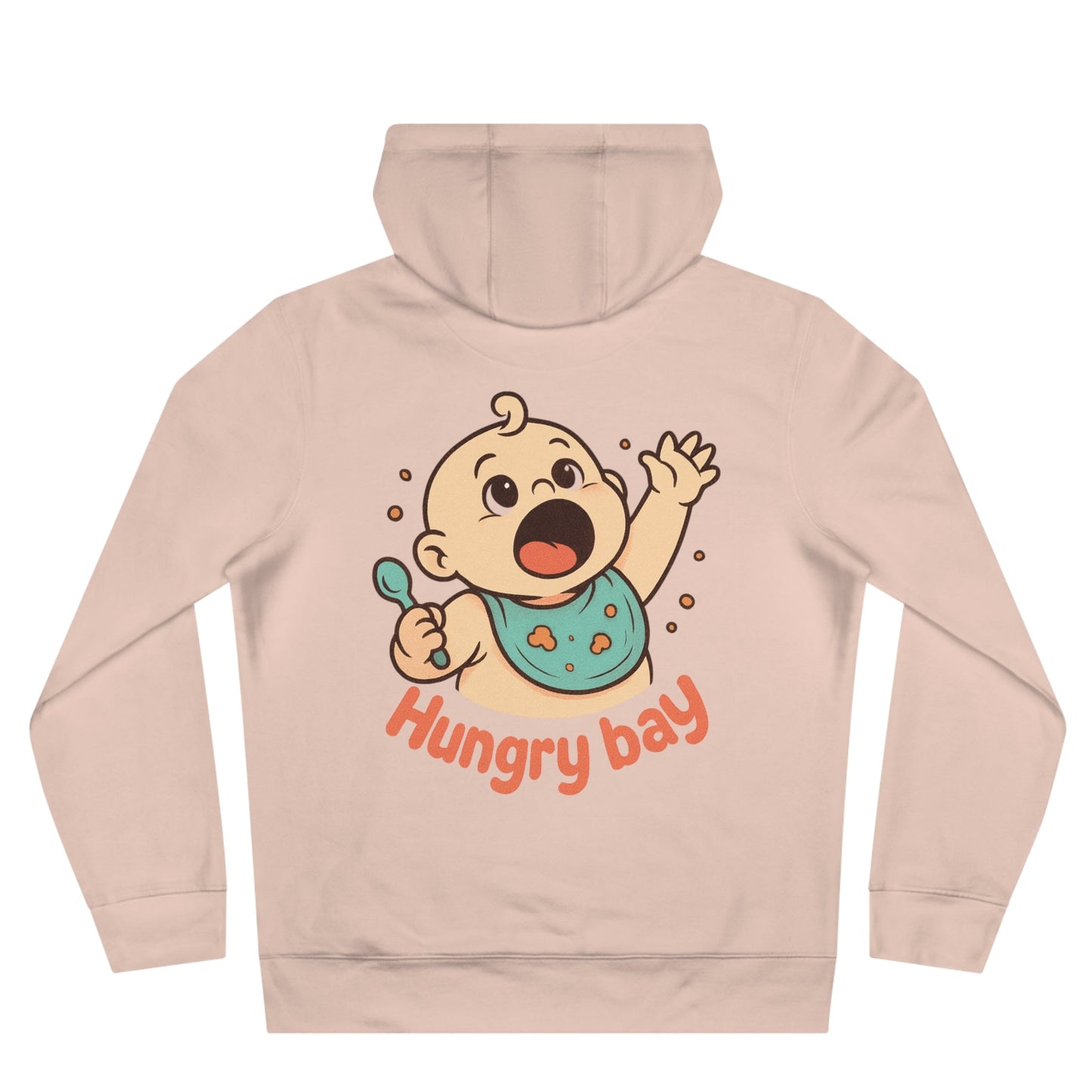 Cute Baby Feeding Hoodie Printify