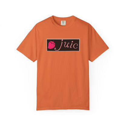 Strawberry JUIC Unisex T-Shirt, Cute Graphic Tee, Summer Apparel, Gift for Fruit Lovers, Trendy Fashion, Casual Wear
