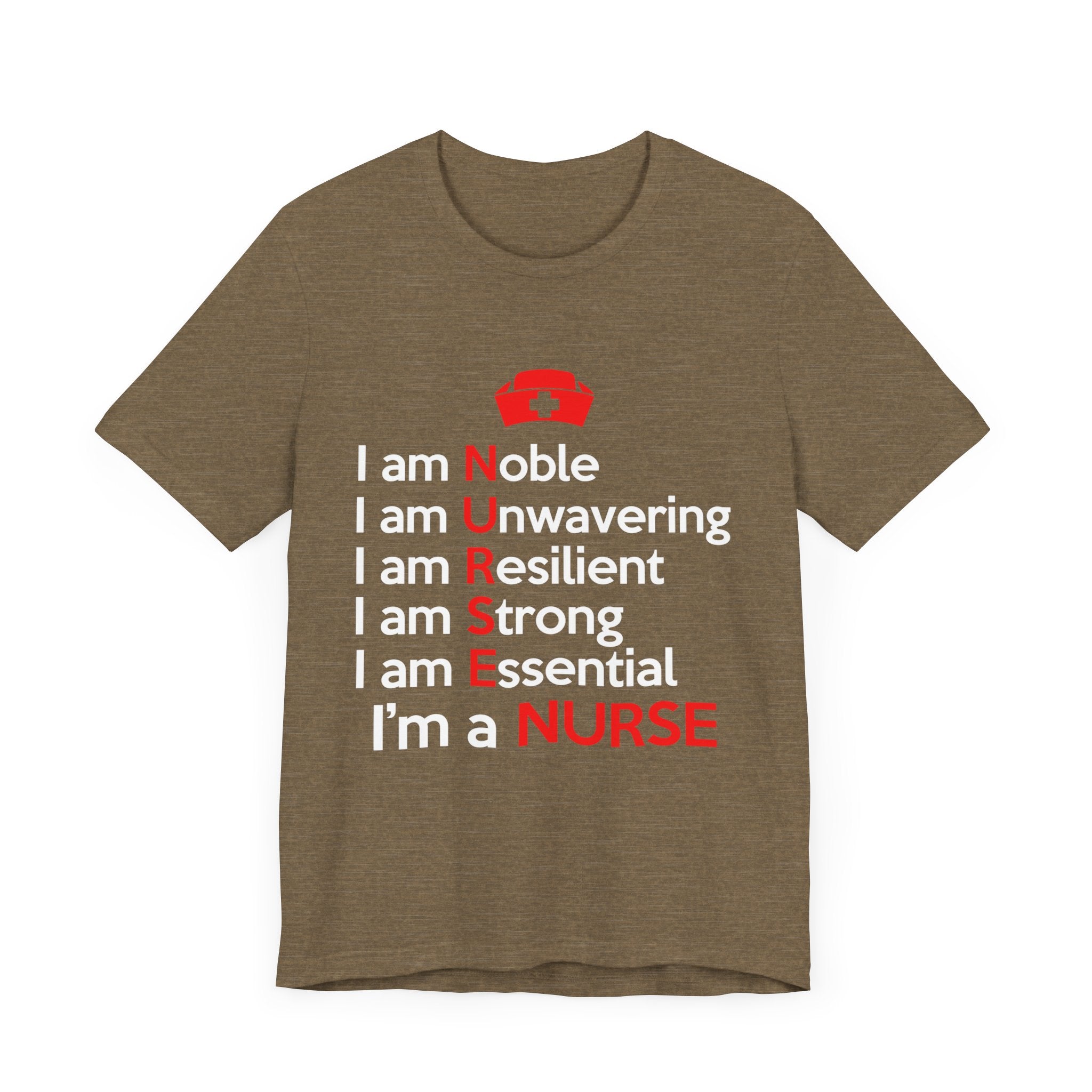 Je suis noble, je suis un tee-shirt unisexe inébranlable 