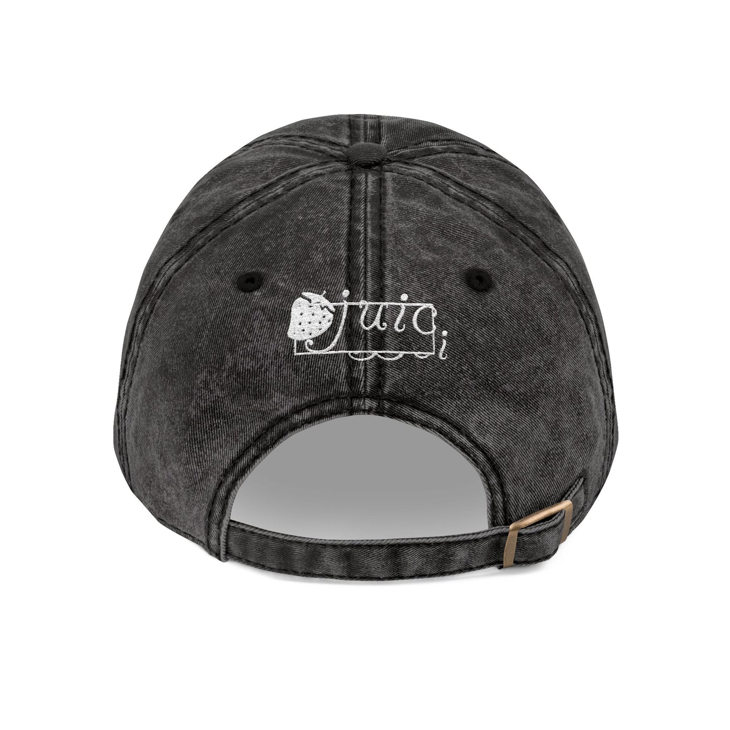 Embroidered Vintage Cap - Juic Cap Design