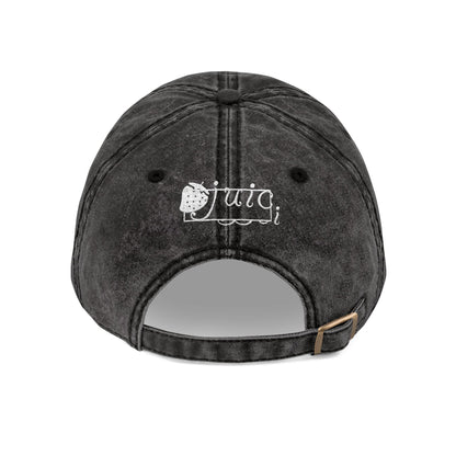 Embroidered Vintage Cap - Juic Cap Design