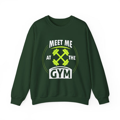 Rencontrez-moi au sweat-shirt unisexe du gymnase 