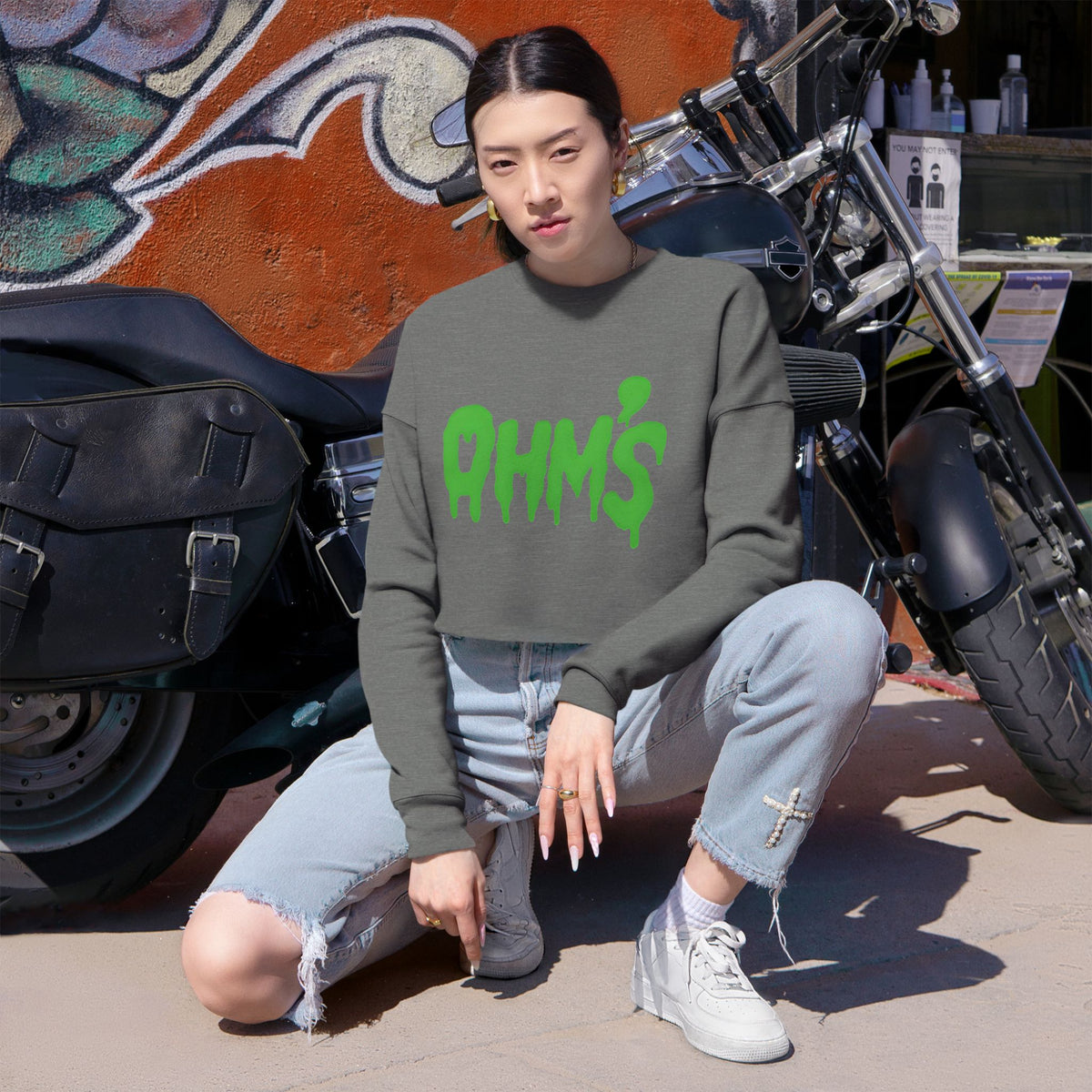 Cropped Sweatshirt Olm’s Law Design