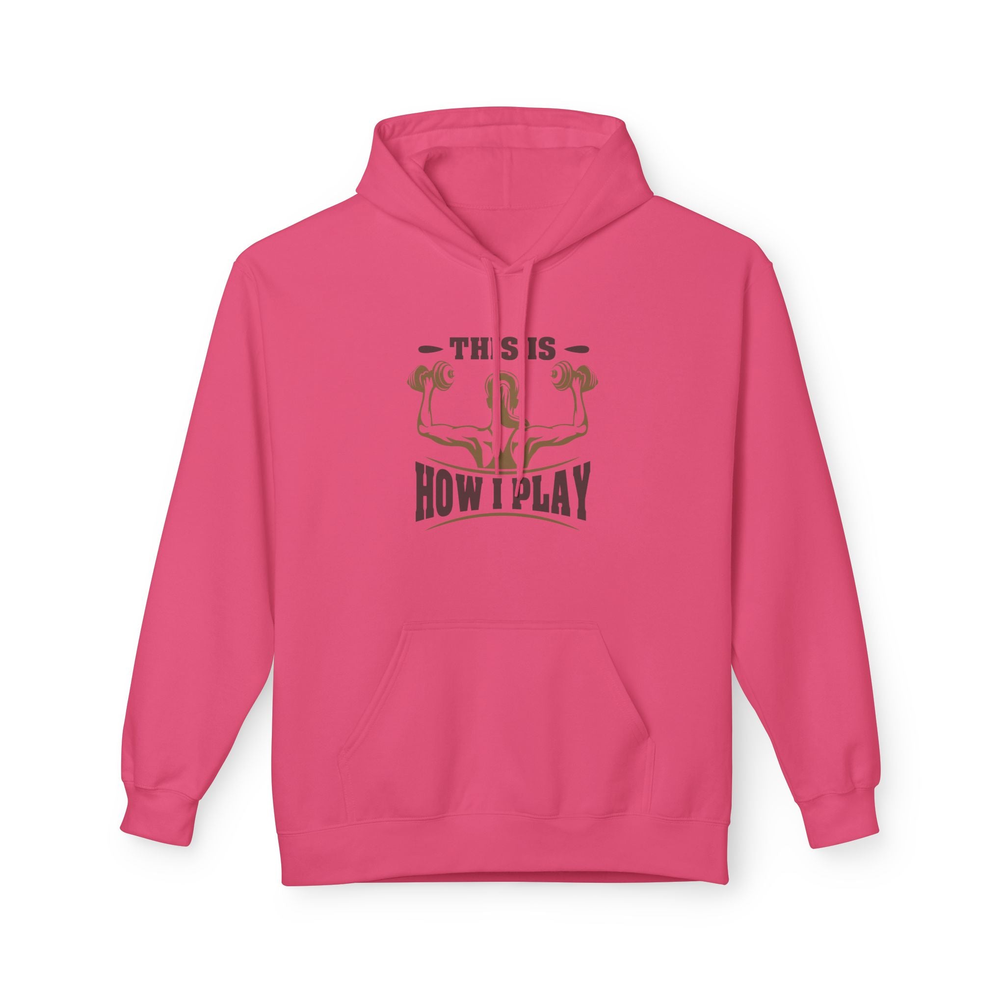 Rcnsons Unisex Midweight Softstyle Fleece 'Play' Hoodie