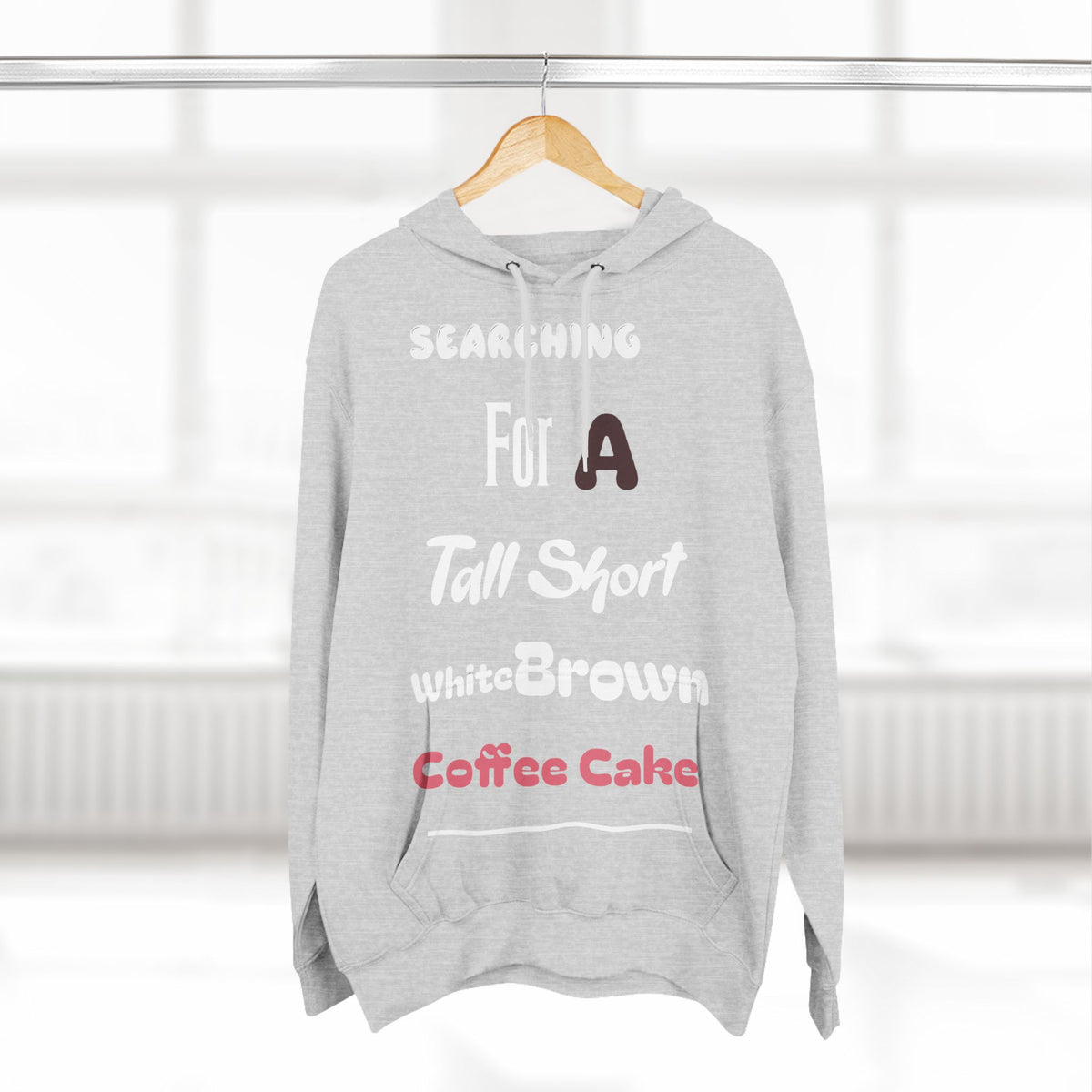 Take Me Out For Coffee Cake Fleece Hoodie