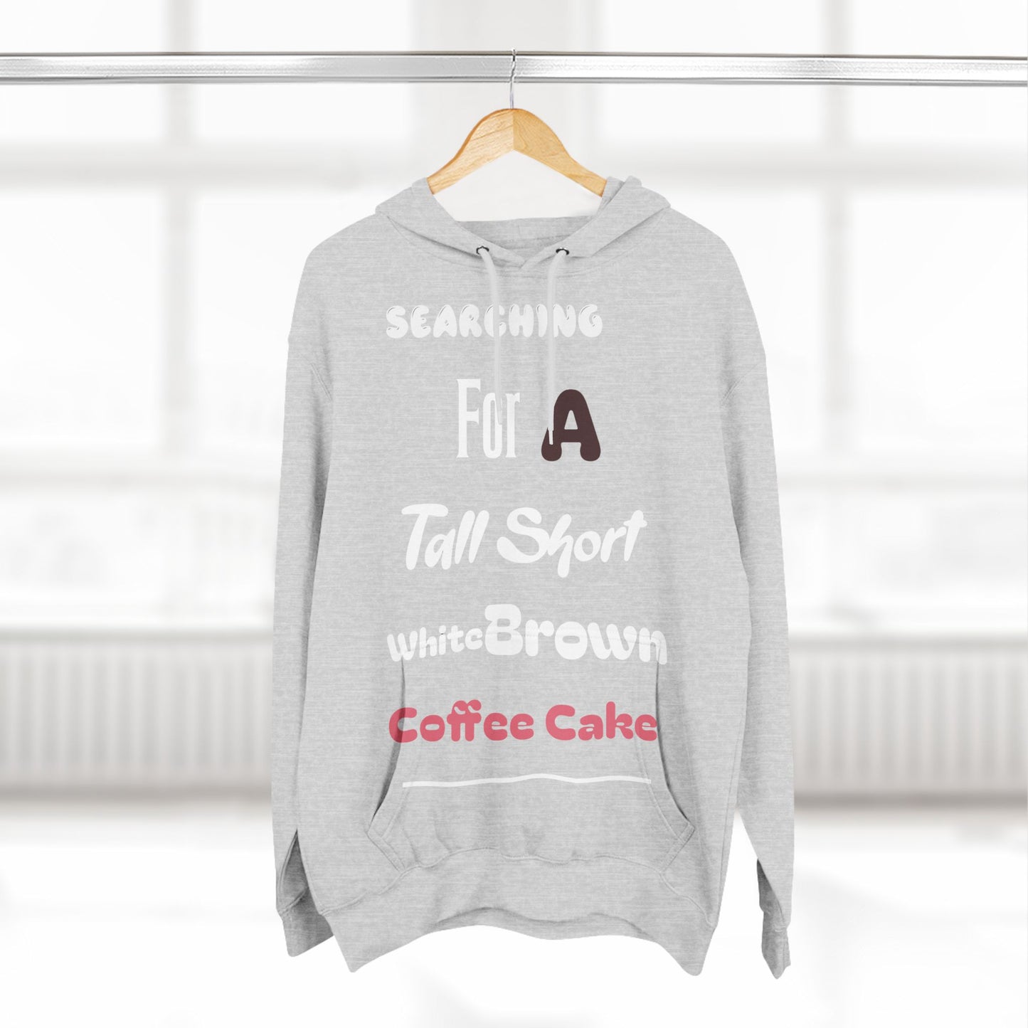 Take Me Out For Coffee Cake Fleece Hoodie