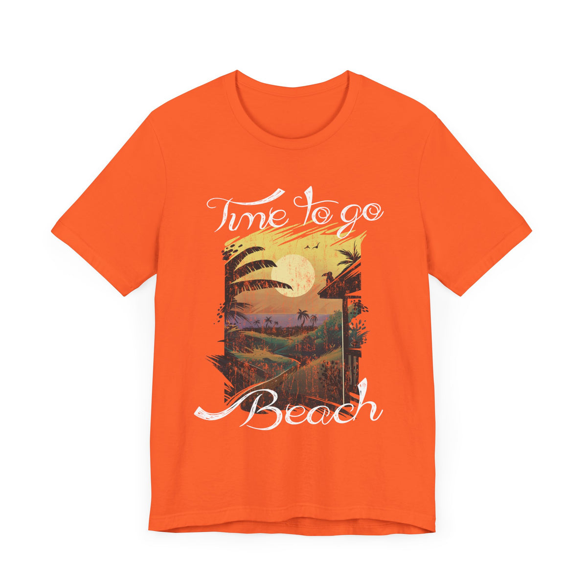 Il est temps d’aller à la plage Tee-shirt unisexe 