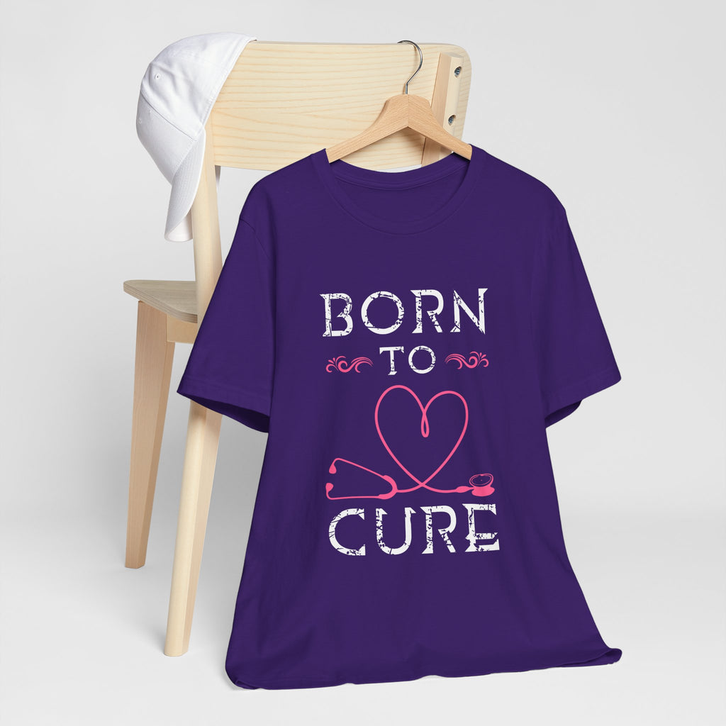Né pour guérir le tee-shirt unisexe 