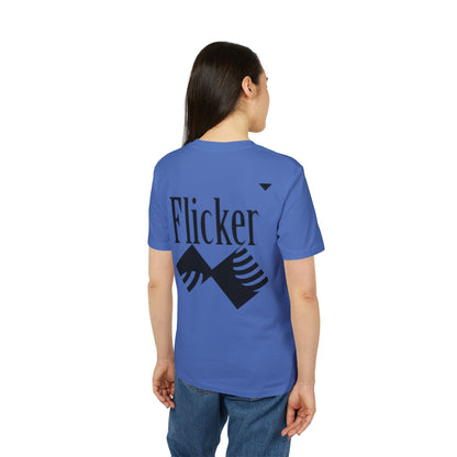 Flicker Unisex Creator T-Shirt - Trendy Graphic Tee for Creatives