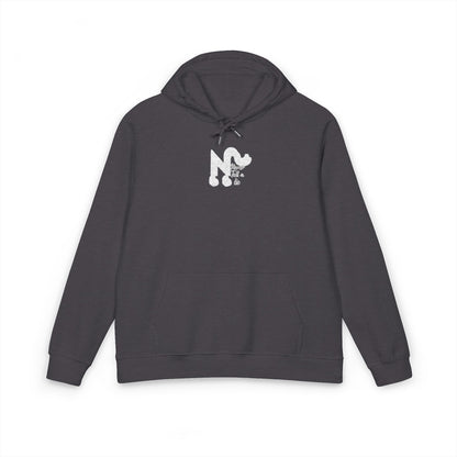 Raglan Hoodie - 'Never tell a lie' Embroidered Design Printify