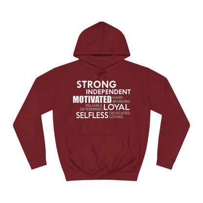 Strong Independent Motivated Unisex Hoodie