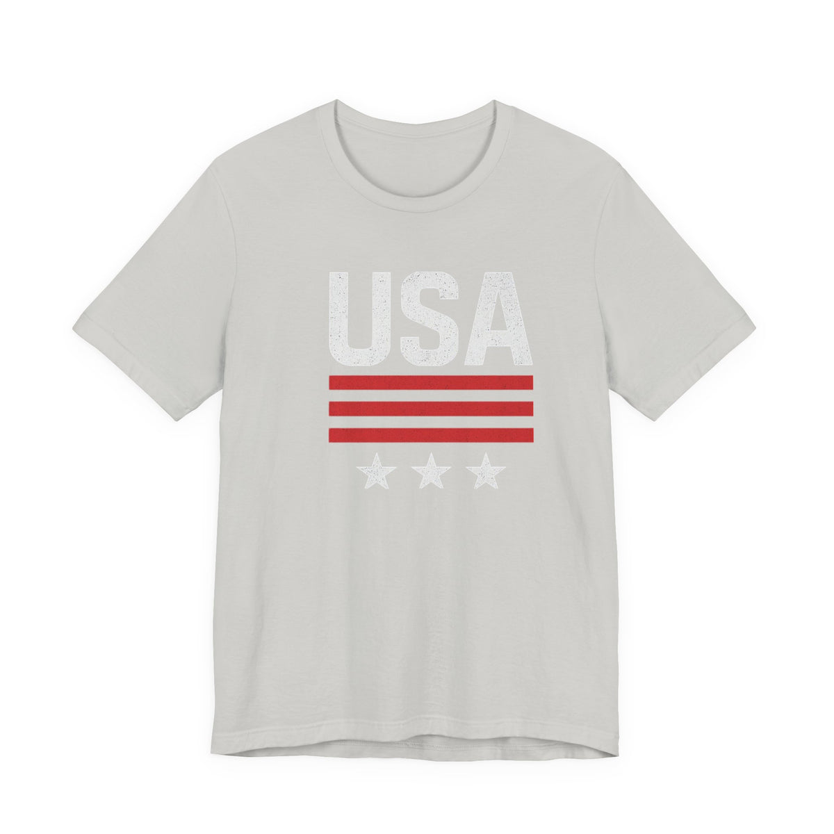 Patriotic USA Tee, Unisex Short Sleeve T-Shirt, July 4th Celebration Shirt, American Pride Apparel, Casual Summer Wear, Gift for Patriot