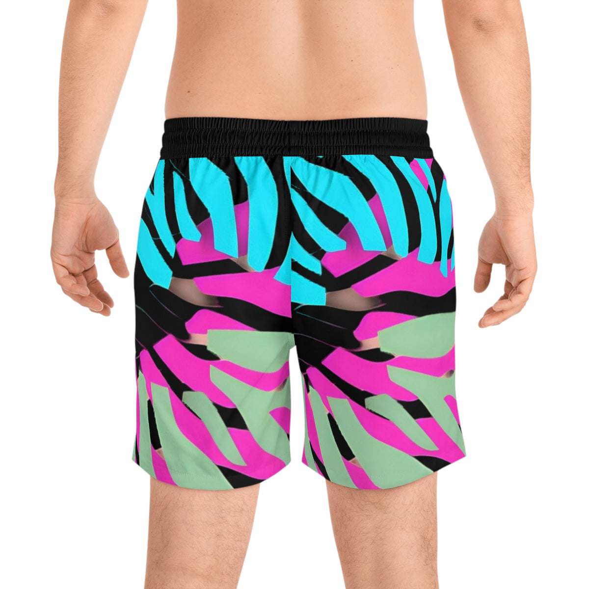 Men's Mid-Length Swim Shorts (AOP)