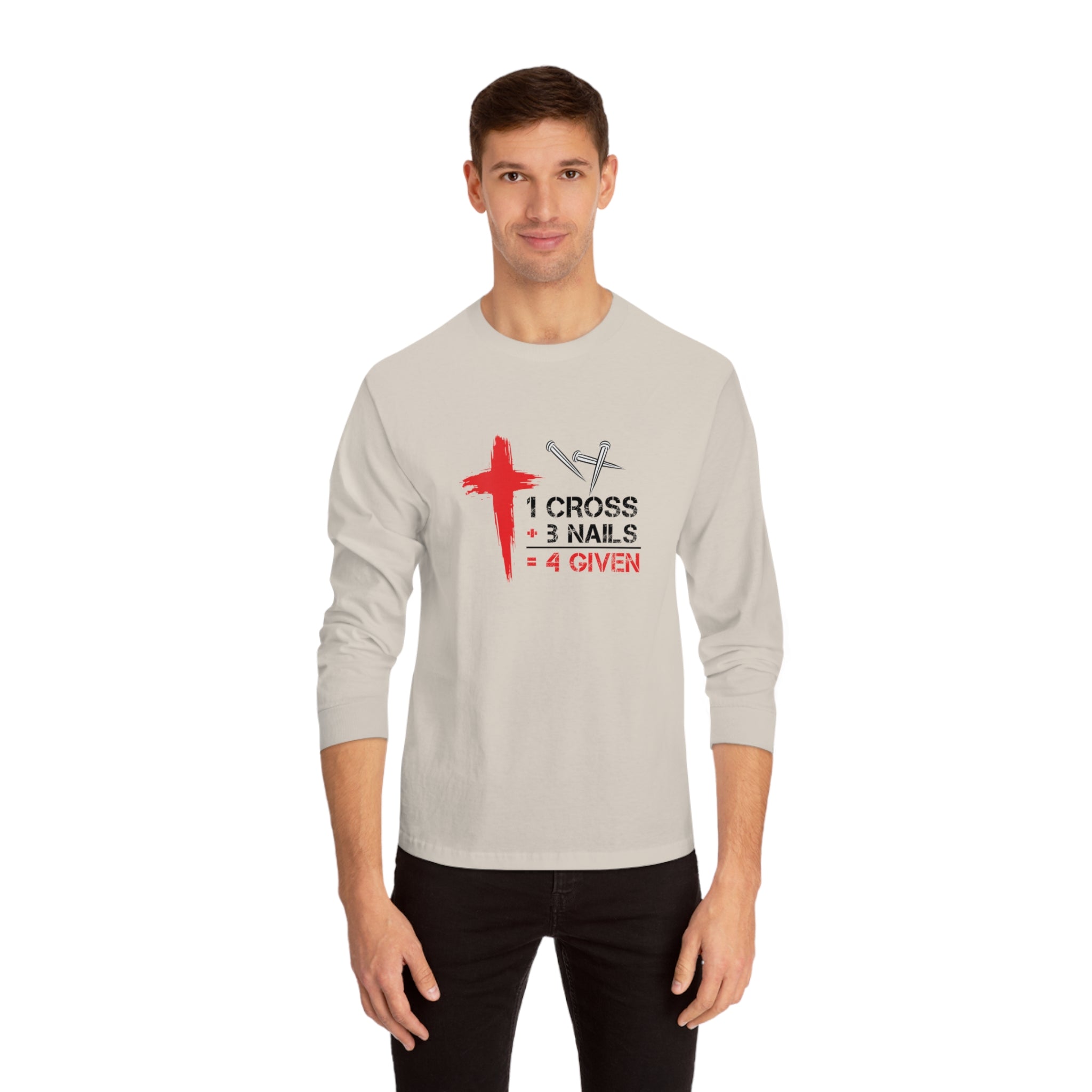 1Cross 3Nails Long Sleeve