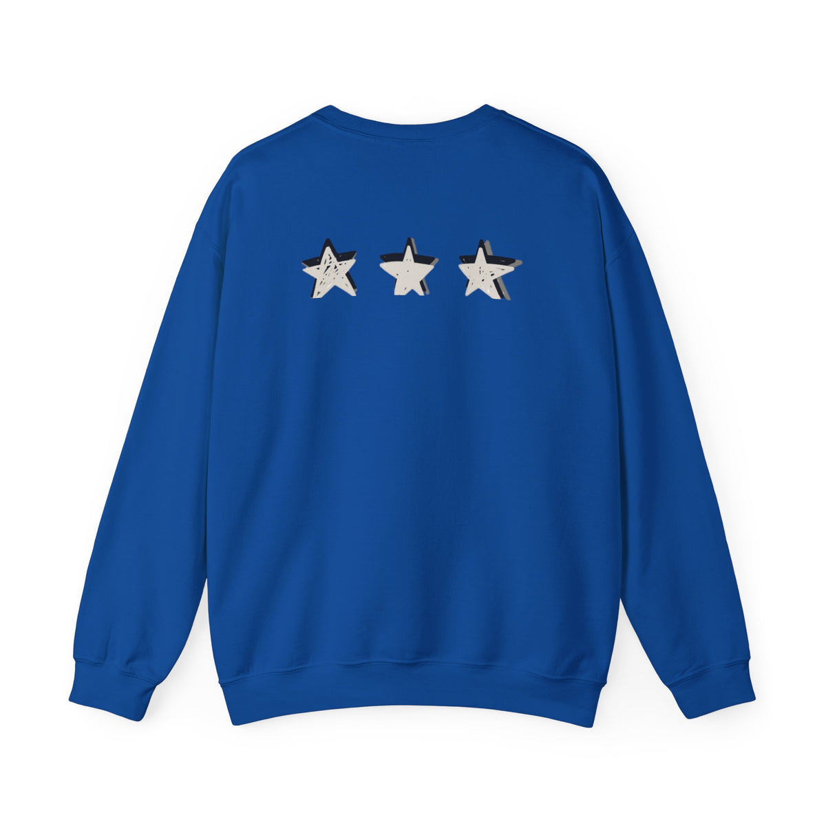 3 Star Heavy  Crewneck Sweatshirt