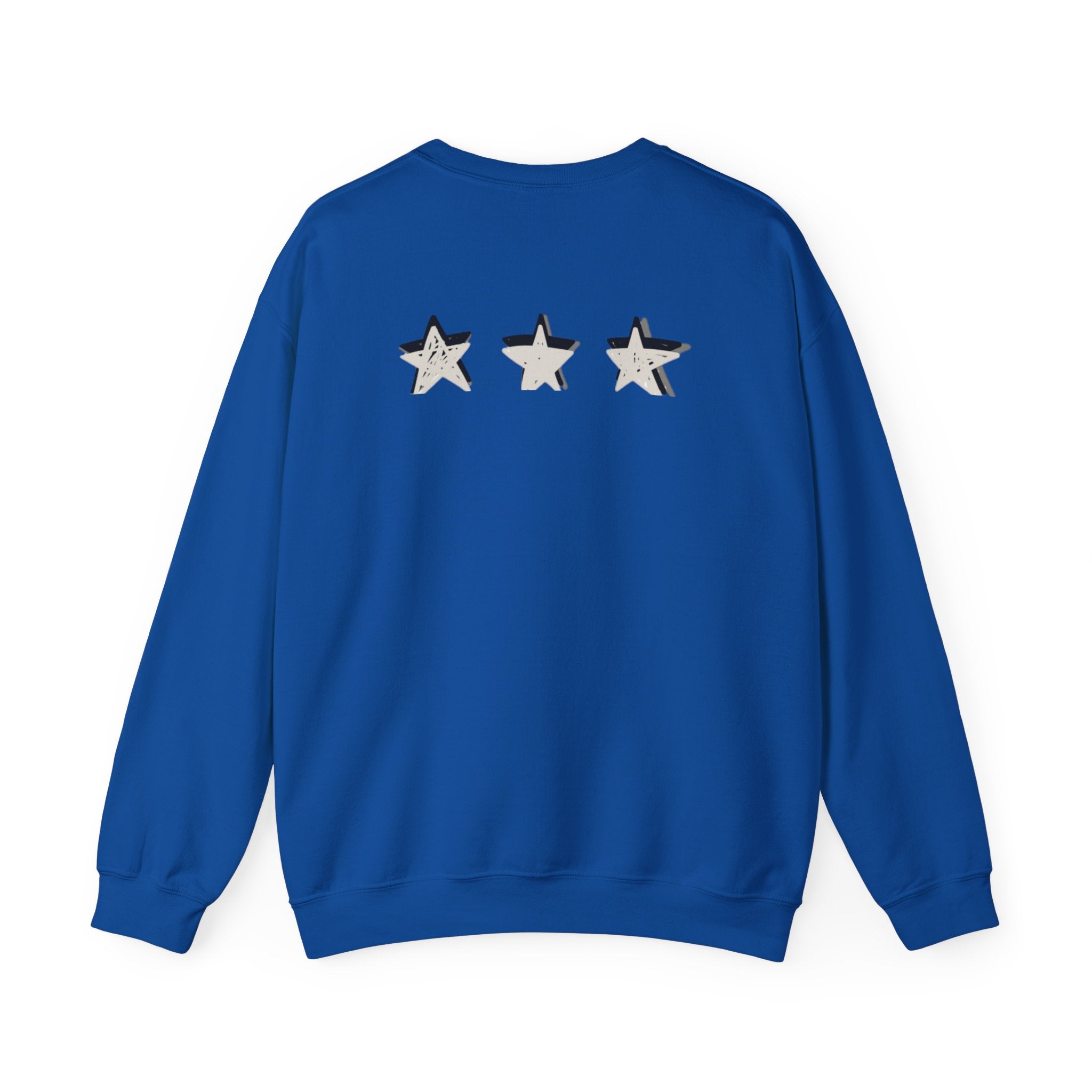3 Star Heavy  Crewneck Sweatshirt