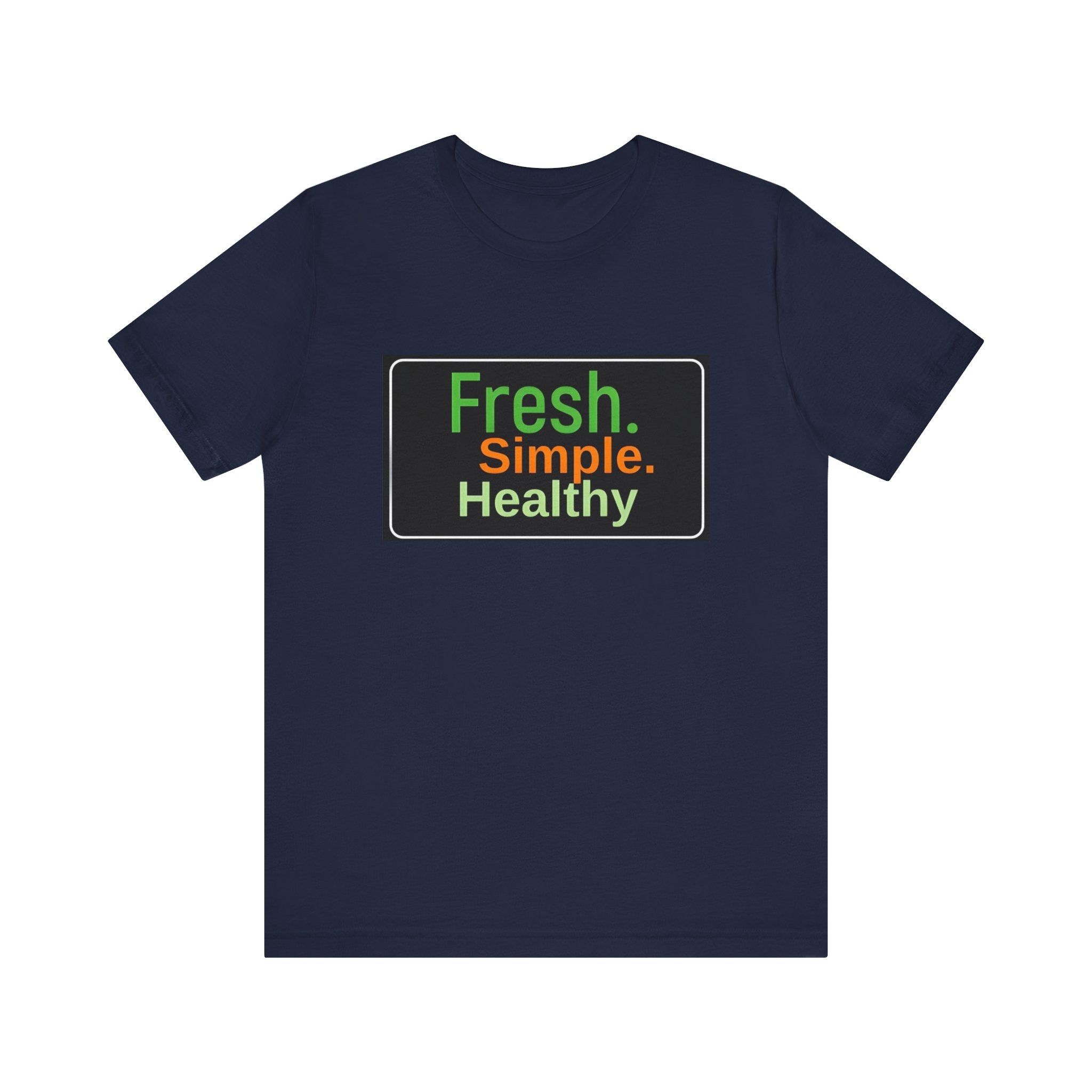 Unisex Fresh Simple Short Sleeve Tee