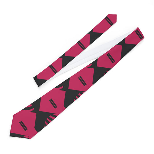Bold Graphic Necktie, Unique Gift for Men, Fashion Accessory, Statement Tie for Parties, Weddings, and Business Attire