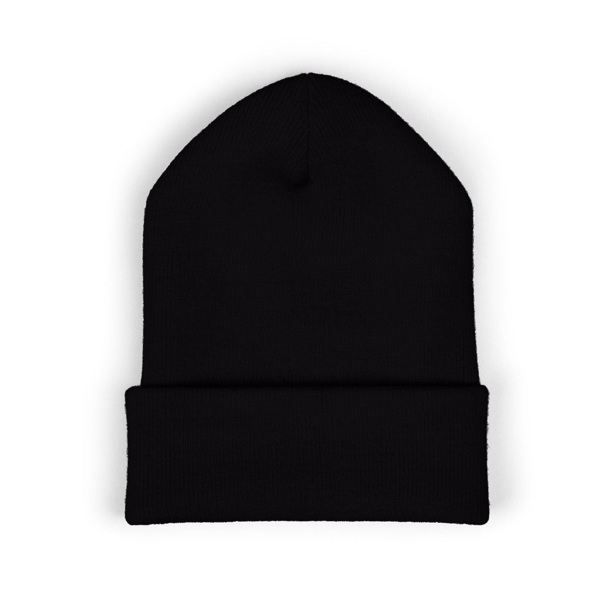 Hate Less Classic Cuffed Beanie - Stylish Winter Hat for Positive Vibes Printify
