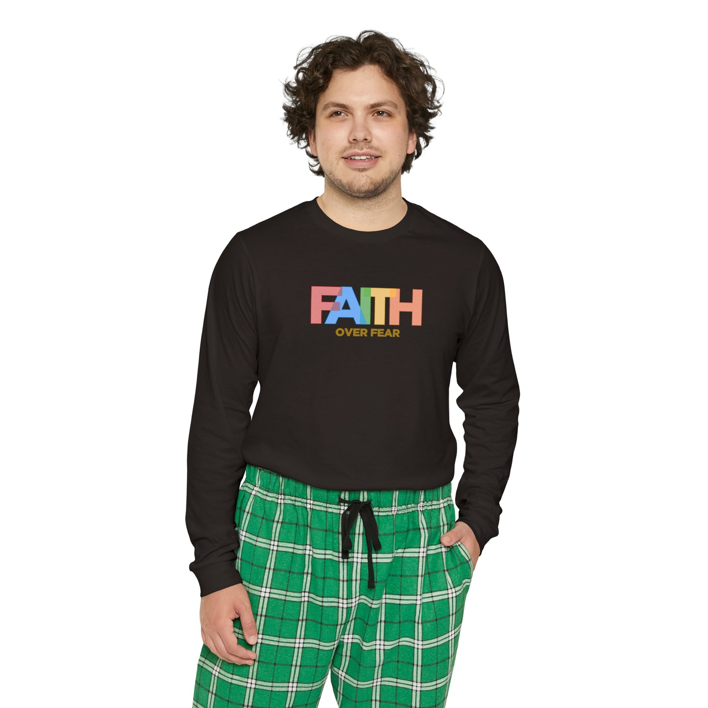 Men's Long Sleeve Pajama Set